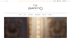 Desktop Screenshot of caffeperfetto.com